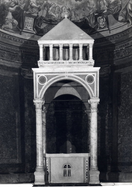 ciborio - bottega cosmatesca (sec. XIII)